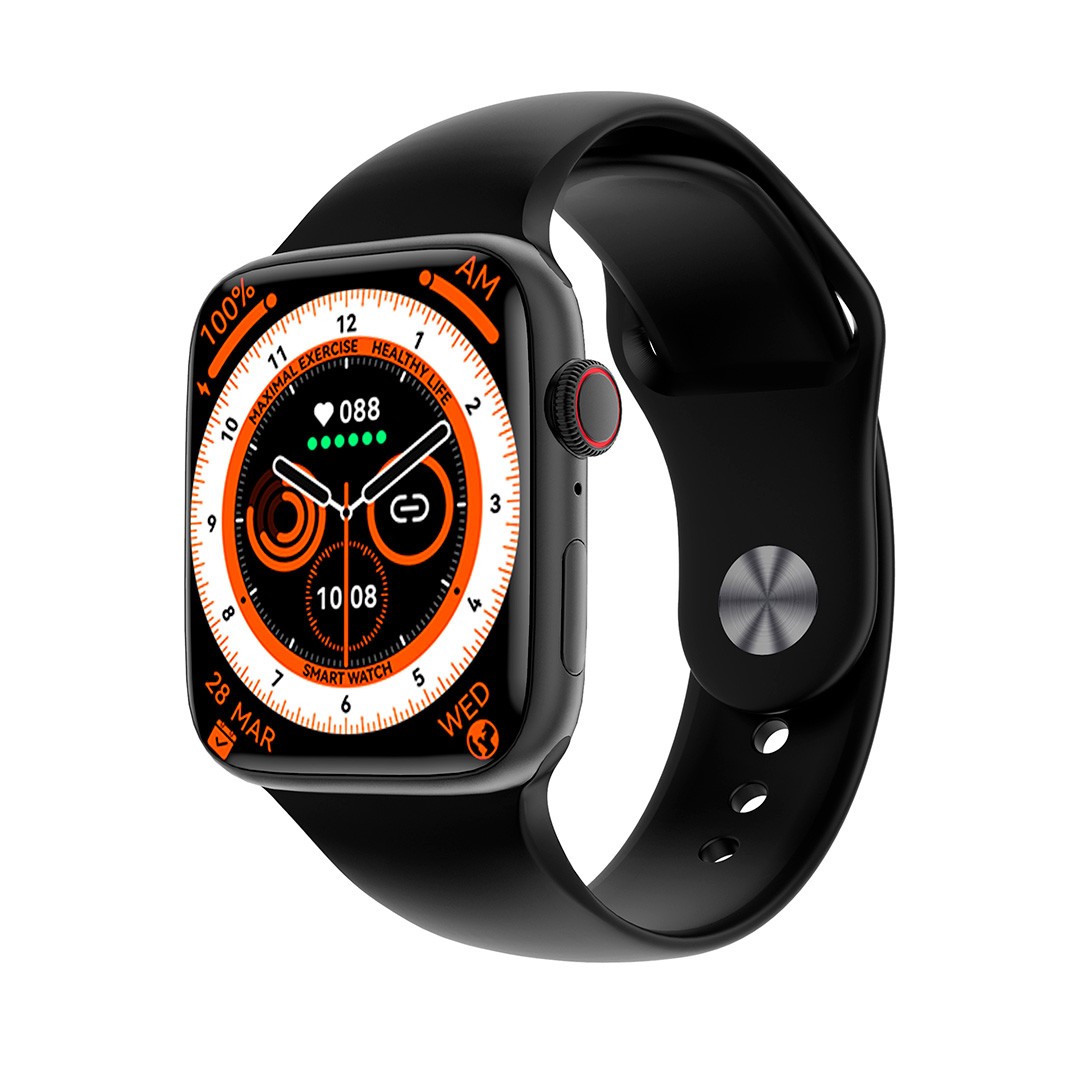 Smartwatch DT9 - Μαύρη κάσα / Μαύρο λουρί σιλικόνης Τεχνολογία > Smartwatches > Smartwatch