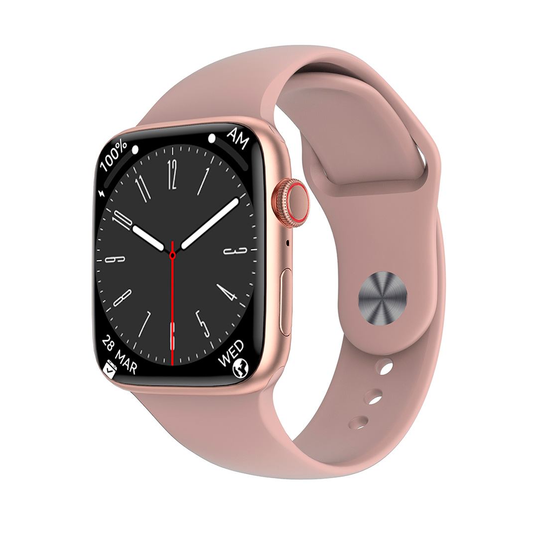 Smartwatch DT9 - Ροζ - Χρυσή κάσα / Ροζ λουρί σιλικόνης Τεχνολογία > Smartwatches > Smartwatch