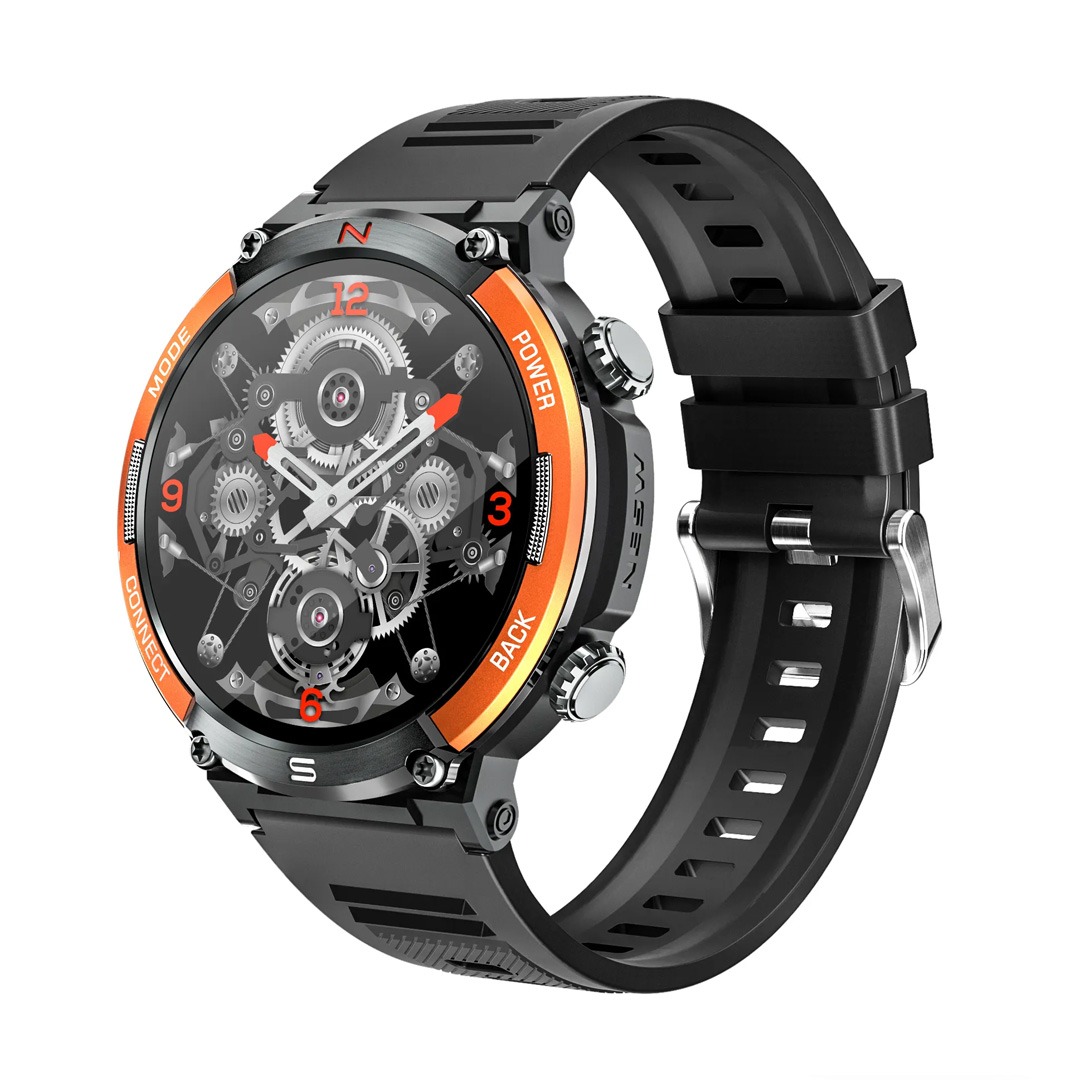 Smartwatch VL10 - Μαύρη κάσα / Μαύρο λουρί σιλικόνης Τεχνολογία > Smartwatches > Smartwatch