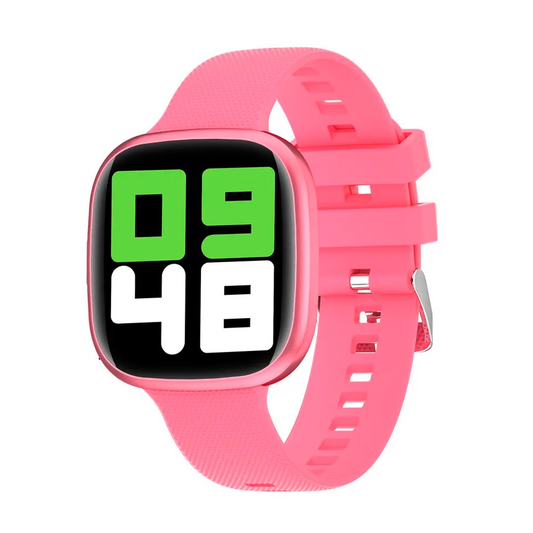 smartwatch HT18 παιδικό - Ροζ κάσα / Ροζ λουρί σιλικόνης Τεχνολογία > Smartwatches > Παιδικά Smartwatches > Παιδικά χωρίς κάρτα SIM