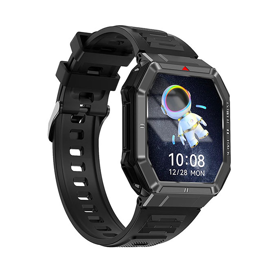 DT108 Smartwatch - Μαύρη κάσα / Μαύρο λουρί σιλικόνης Τεχνολογία > Smartwatches > Smartwatch