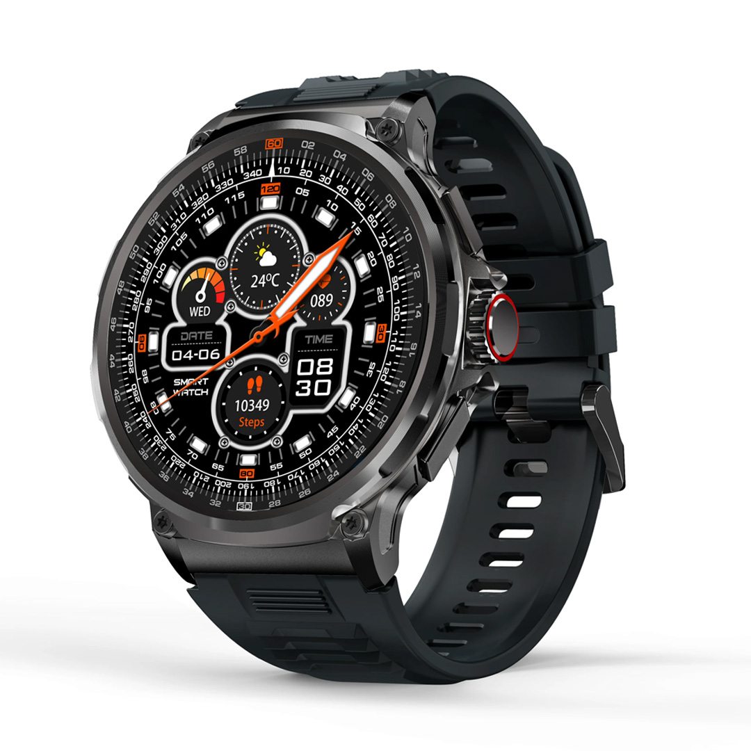Smartwatch V69 - Μαύρη κάσα / Μαύρο λουρί σιλικόνης Τεχνολογία > Smartwatches > Smartwatch