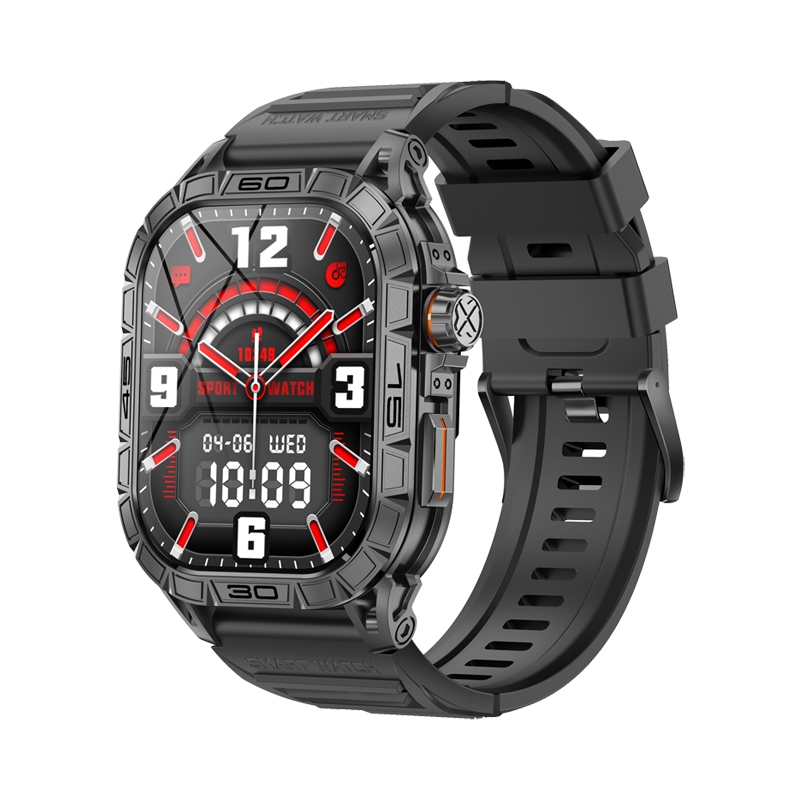 Smartwatch K63 - Μαύρη κάσα / Μαύρο λουρί σιλικόνης Τεχνολογία > Smartwatches > Smartwatch