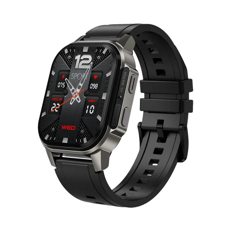 Smartwatch DM62 4G - Μαύρη κάσα / Μαύρο λουρί σιλικόνης Τεχνολογία > Smartwatches > Smartwatch
